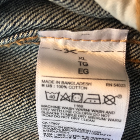 OLD NAVY Jean Jacket 100% Cotton #C088 - Picture 10 of 16